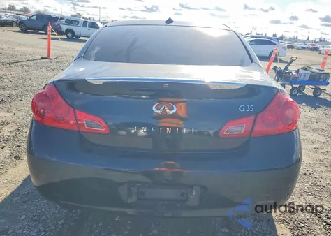 2008 Infiniti G35 z USA, uszkodzony, nr VIN JNKBV61E98M219047